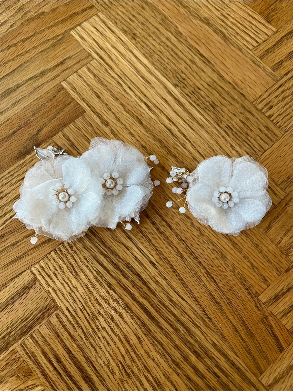 Bridal Floral Hair Clip Accessories